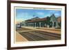 Phoenix, Arizona - Union Depot Exterior View-Lantern Press-Framed Premium Giclee Print