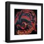 Phoenix (detail)-Katsushika Hokusai-Framed Art Print