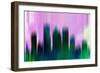 Phoenix Downtown Skyline-NaxArt-Framed Art Print