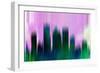 Phoenix Downtown Skyline-NaxArt-Framed Art Print