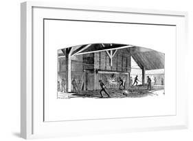 Phoenix Iron and Bridge Works, Phoenixville, Pennsylvania, 1873-null-Framed Giclee Print