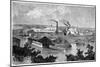 Phoenix Iron and Bridge Works, Phoenixville, Pennsylvania, USA, 1873-null-Mounted Giclee Print