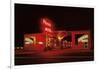 Phoenix Motel at Night-null-Framed Art Print