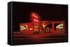 Phoenix Motel at Night-null-Framed Stretched Canvas