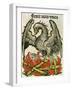 Phoenix Published in the Nuremberg Chronicle, 1493-null-Framed Giclee Print