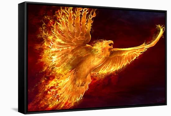 Phoenix Rising-Tom Wood-Framed Stretched Canvas