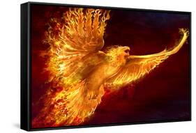 Phoenix Rising-Tom Wood-Framed Stretched Canvas