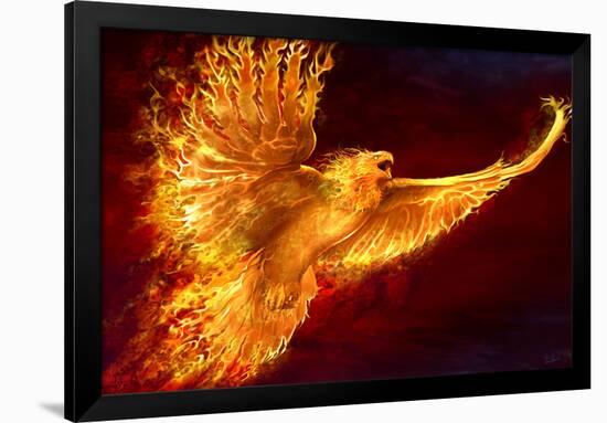 Phoenix Rising-Tom Wood-Framed Poster