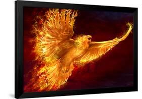 Phoenix Rising-Tom Wood-Framed Poster