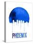 Phoenix Skyline Blue-null-Stretched Canvas