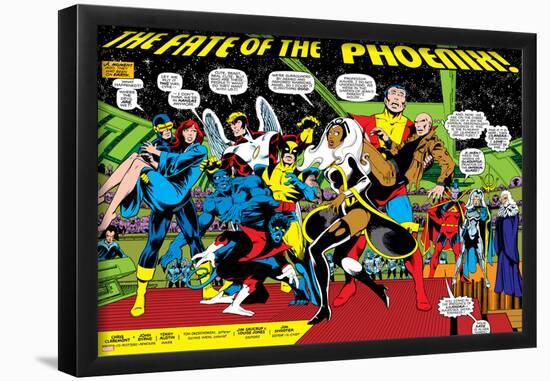 Phoenix: The Untold Story No.1 Group: Storm-John Byrne-Framed Poster