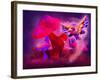 Phoenix-artecke-Framed Art Print