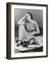 Phone Book Perplexing Woman-Philip Gendreau-Framed Photographic Print