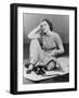 Phone Book Perplexing Woman-Philip Gendreau-Framed Photographic Print