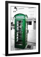 Phone Booth, Kinsale, Ireland-George Oze-Framed Photographic Print