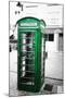 Phone Booth, Kinsale, Ireland-George Oze-Mounted Photographic Print