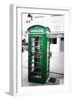 Phone Booth, Kinsale, Ireland-George Oze-Framed Photographic Print