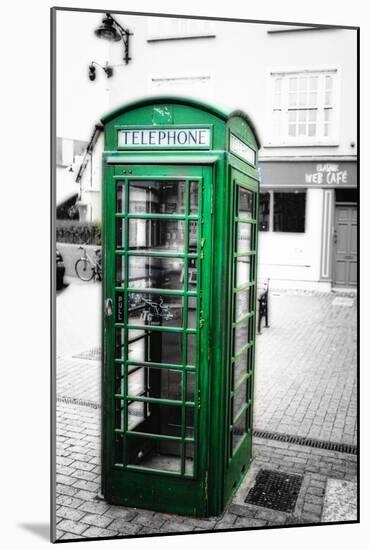 Phone Booth, Kinsale, Ireland-George Oze-Mounted Photographic Print