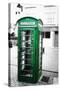Phone Booth, Kinsale, Ireland-George Oze-Stretched Canvas