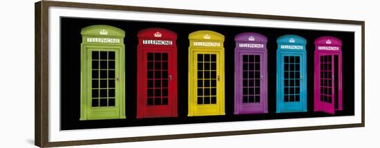 Phone Boxes-Tom Frazier-Framed Giclee Print