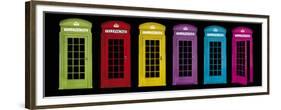 Phone Boxes-Tom Frazier-Framed Giclee Print