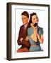 "Phone Call from Another Suitor,"May 27, 1939-Douglas Crockwell-Framed Giclee Print