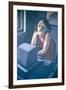 Phone Call-Robert Burkall Marsh-Framed Giclee Print