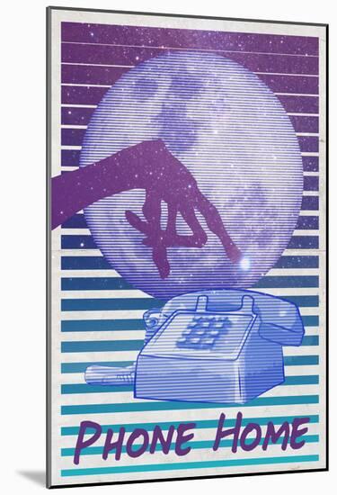 Phone Home-null-Mounted Poster