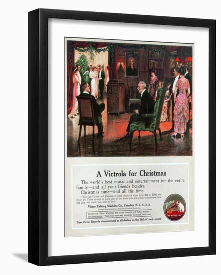 Phonograph, 1914-null-Framed Giclee Print