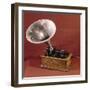 Phonograph-Thomas Alva Edison-Framed Giclee Print