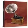 Phonograph-Thomas Alva Edison-Stretched Canvas