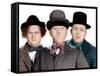 Phony Express, Larry Fine, Moe Howard, Curly Howard, (aka The Three Stooges), 1943-null-Framed Stretched Canvas