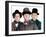 Phony Express, Larry Fine, Moe Howard, Curly Howard, (aka The Three Stooges), 1943-null-Framed Photo