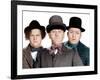 Phony Express, Larry Fine, Moe Howard, Curly Howard, (aka The Three Stooges), 1943-null-Framed Photo