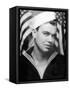 Photo Booth Portrait of Wwii Sailor, Ca. 1943-null-Framed Stretched Canvas