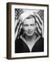 Photo Booth Portrait of Wwii Sailor, Ca. 1943-null-Framed Photographic Print