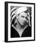 Photo Booth Portrait of Wwii Sailor, Ca. 1943-null-Framed Photographic Print