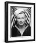 Photo Booth Portrait of Wwii Sailor, Ca. 1943-null-Framed Photographic Print