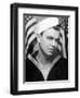 Photo Booth Portrait of Wwii Sailor, Ca. 1943-null-Framed Photographic Print