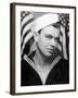 Photo Booth Portrait of Wwii Sailor, Ca. 1943-null-Framed Photographic Print