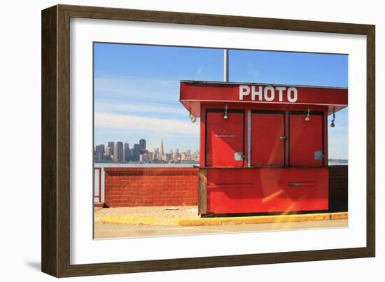 Photo Bungalow. San Francisco, California, Usa-logoboom-Framed Art Print