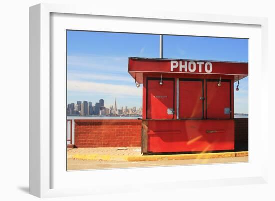 Photo Bungalow. San Francisco, California, Usa-logoboom-Framed Art Print