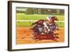 Photo Finish-null-Framed Art Print