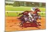 Photo Finish-null-Mounted Art Print