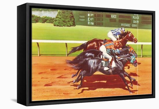 Photo Finish-null-Framed Stretched Canvas