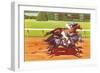 Photo Finish-null-Framed Art Print