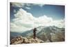 Photo From Summit Of Montardo, Besiberri Massif Bkgd. Pyrenees. Lleida Province. Catalonia. Spain-Oscar Dominguez-Framed Photographic Print