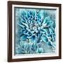 Photo Illustration of Abstract Flower Petals in Blue-Annmarie Young-Framed Photographic Print