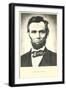 Photo of Abraham Lincoln-null-Framed Art Print