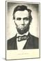 Photo of Abraham Lincoln-null-Mounted Art Print